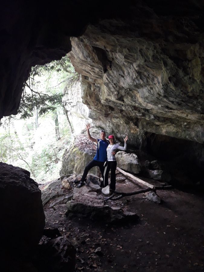 автопешеходный тур осенью в Крым, пещера Данильча Коба
