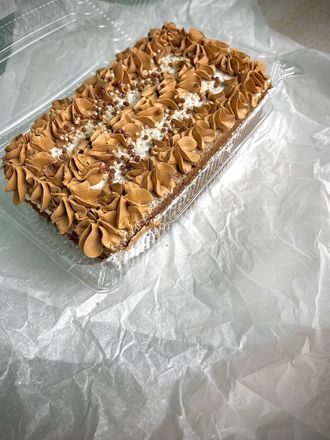 Пирог бисквитный «Сметано-Шоколадный" 0,5 кг