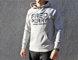 Толстовка / Худи Fred Perry Серый Repl