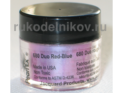 Pearl Ex, duo red-blue 680, вес-3 гр.