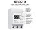 Элементы управления цифрового однофазного реле напряжения RBUZ D32. Купить в Перми - компания &quot;ПЭГ&quot;