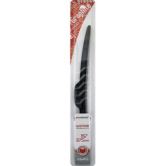 Щетка стеклоочистителя бескаркасная 15", 375 мм, AUTOSTANDART Щетка стеклоочистителя бескаркасная 15", 375 мм, AUTOSTANDART