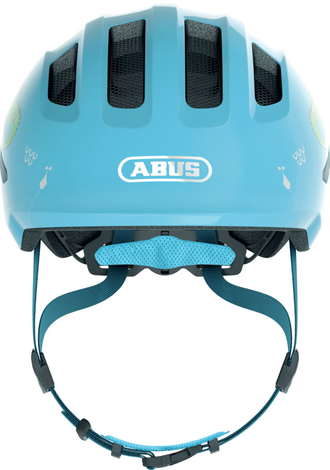 Шлем велосипедный ABUS Smiley 3.0 детский, голубой с крокодилами