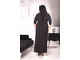 Женская одежда - Вечернее, нарядное, длинное платье арт. 043201 (Цвет черный) Размеры 50-68