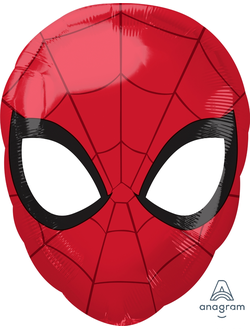 Фольгированный шар голова Человек - паук