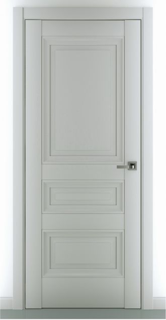 Межкомнатная дверь АМПИР В2 Серый матовый