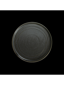 Тарелка мелкая с бортами 8,75" 225 мм, серый «Corone Urbano»