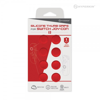 Набор силиконовых колпачков (16 штук) на стики контроллеров Joy-Con Nintendo Switch от Hyperkin