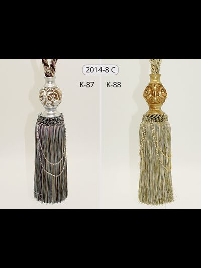 Арт. 2014-8 NEW. Кисти с розочками, 80-83 см