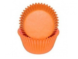 Бумажные формы для кексов Оранжевые, 50*30 мм, 25 шт