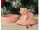 Шкатулка керамика &quot;Розовая свинка с крыльями&quot; 7,7х8,2х6,5 см