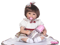 Кукла реборн — девочка  "Лера" 45 см