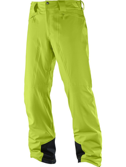 Горнолыжные штаны мужские Salomon ICEMANIA PANT салатовый