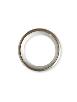Кольцо круглое, с пластиком, 19 мм