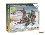 6197. Советская пехота в зимней форме 1941-1942 (1/72)