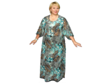 Женственное платье Арт. 2248 (Цвет бирюзовый) Размеры 54-84