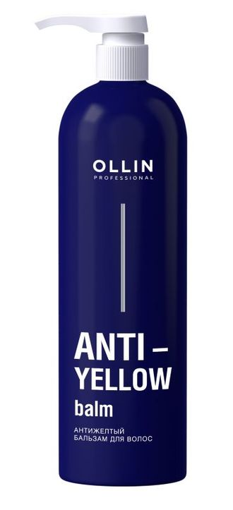 OLLIN ANTI-YELLOW Антижелтый бальзам для волос, 500 мл