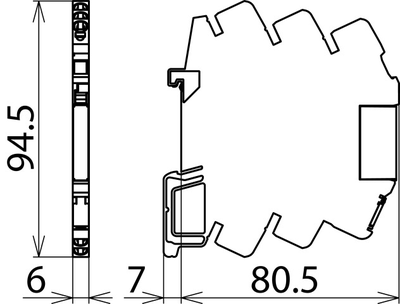 917970	УЗИП двухполюсное в клеммном исполнении DEHNconnect SD2