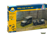 7506. WILLYS JEEP 1/4 TON 4X4 - FAST ASSEMBLY (1/72)