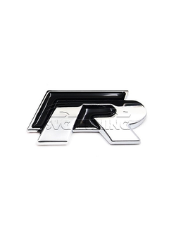 Эмблема R Volvo самоклеящаяся, чёрная