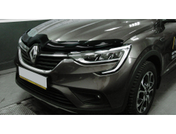 Дефлектор капота темный Renault Arkana 2019-