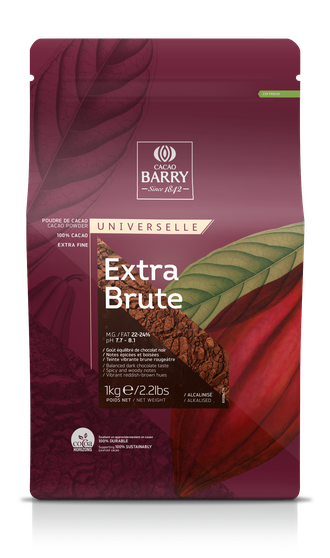 Какао-порошок Extra-brute Cacao Barry, 100 гр