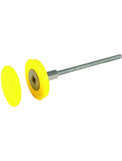 478200 Фиксированная точка заземления тип M с пласт. кольцом и запресс.осью (L=195мм,диам.10 мм) M10/M12  NIRO(V4A)/ St/tZn