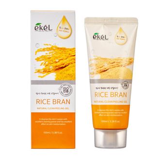 Пилинг-скатка с экстрактом риса Natural Clean peeling gel Rice Bran EKEL, 100 мл. 653342