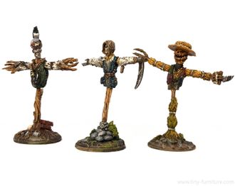 Evil scarecrows (PAINTED)