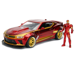 Набор Hollywood Rides Машинка с Фигуркой 2.75&quot; 1:24 2016 Chevy Camaro SS Widebody with Ironman Figure