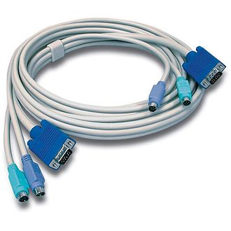 Кабель VGA + 2 PS/2 для KVM переключателя (комиссионный товар)