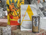 Набор подарочный Atlas Coffee + Atlas Tea + Жемчужины Pearls Callebaut