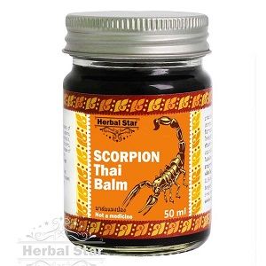 Herbal Star Бальзам с ядом Скорпиона Scorpion Thai Balm, 50 мл. 002188
