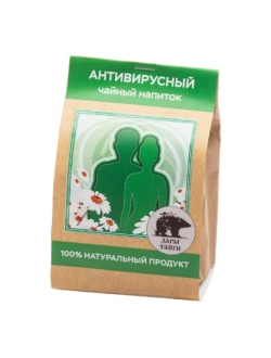 Сбор травяной "Дары Тайги" "Антивирусный", крафт-пакет, 100 гр.
