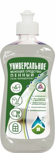 Универсальное моющее средство «Пенный гель-концентрат», 500 мл