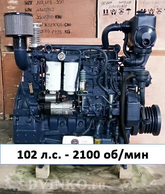 Судовой двигатель WP4C102-21 102 л.с. 2100 об/мин