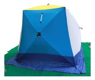 Палатка зимняя Стэк КУБ 1 . Размер 150х150х170 см. Трехслойная Дышащая