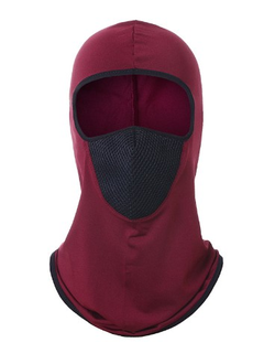 Подшлемник с сеткой TS бордо