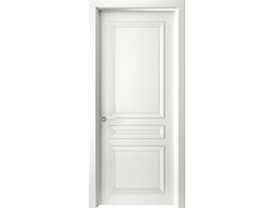 Межкомнатная дверь "АВАНГАРД 3" эмаль белая (глухая)