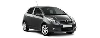 Автомобильные чехлы Toyota Yaris II Hb с 2005 - 2010 г.в.