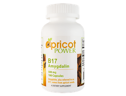 Витамин B17 капсулы 500 мг apricot power США