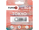 Флешка FUMIKO TOKYO 8GB White USB 2.0