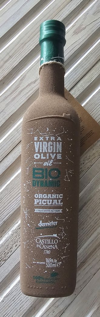 Биодинамическое оливковое масло Пикуаль Biodynamic picual extra virgin olive oil, 500 мл