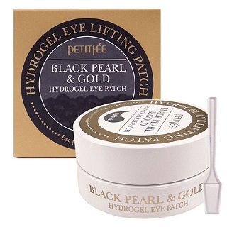 PETITFEE Гидрогелевые патчи для глаз ЖЕМЧУГ/ЗОЛОТО Black Pearl&amp;Gold Hydrogel Eye Patch, 60 шт. 801820