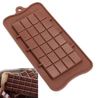 Форма для льда и шоколада ПЛИТКА шоколада 16*7,5 см