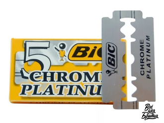 Лезвия для бритвы-шаветт Bic Chrome Platinum (блок 100 шт.)