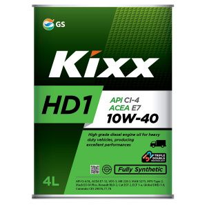 Моторное масло Kixx HD1 CI-4 10W-40 дизель L206144TE1 4л