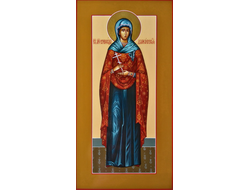 Виктория Ефесская (Эфесская), Святая мученица. Рукописная мерная икона.