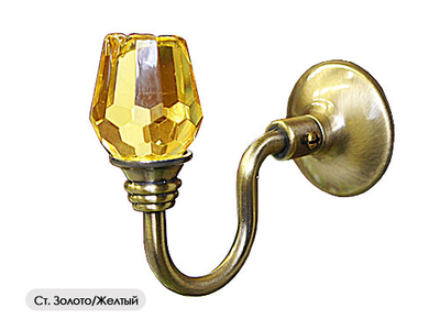 "Роза 10", серия "Магеллан", NY-7. Штородержатель с кристаллом