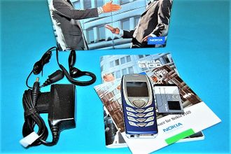 Nokia 6100 Dark Blue Полный комплект Новый Из Германии